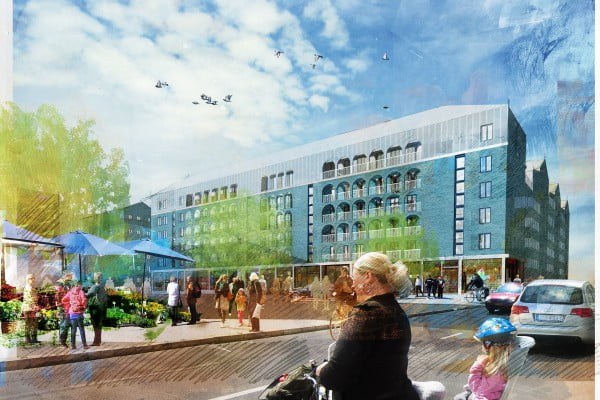 Bostadskvarter i Barkarbystaden