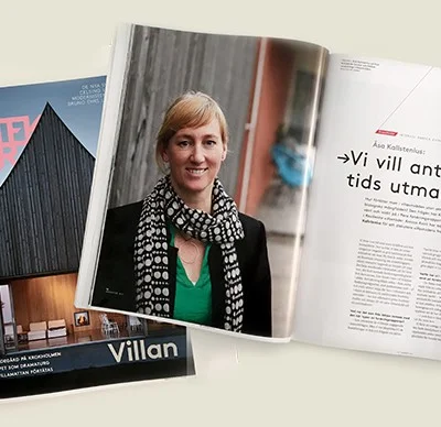 Åsa Kallstenius i Arkitektur