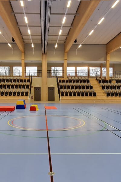 Åkersviks nya idrottshall är färdig!
