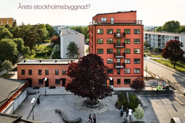 Kymmendö 4 är nominerat till årets stockholmsbyggnad.